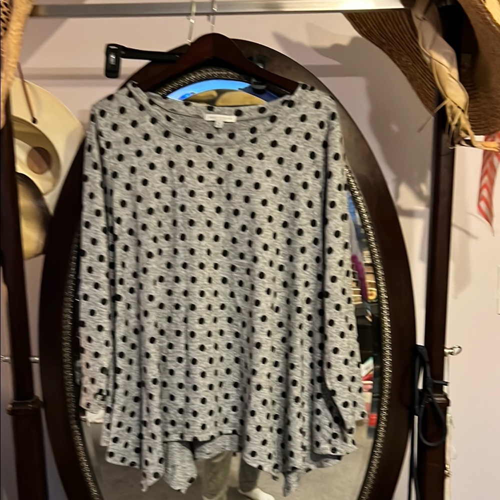 Polka Dot Women's Top